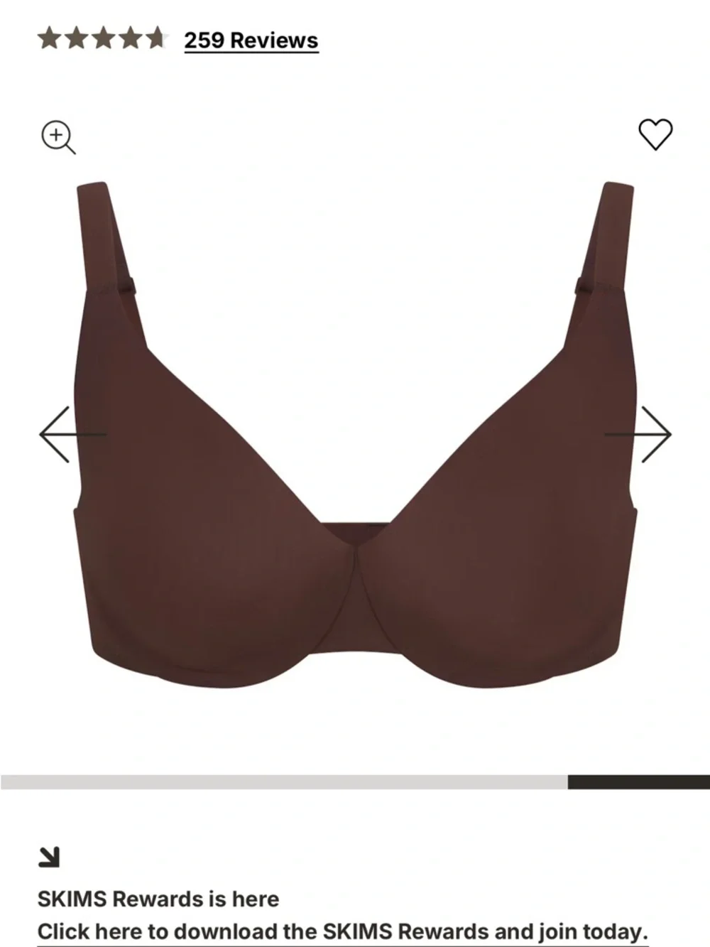 SKIMS 3 Bra set: Seamless Underwire Unlined Full Coverage: Sand, Sienna, & Cocoa - Picture 2 of 8